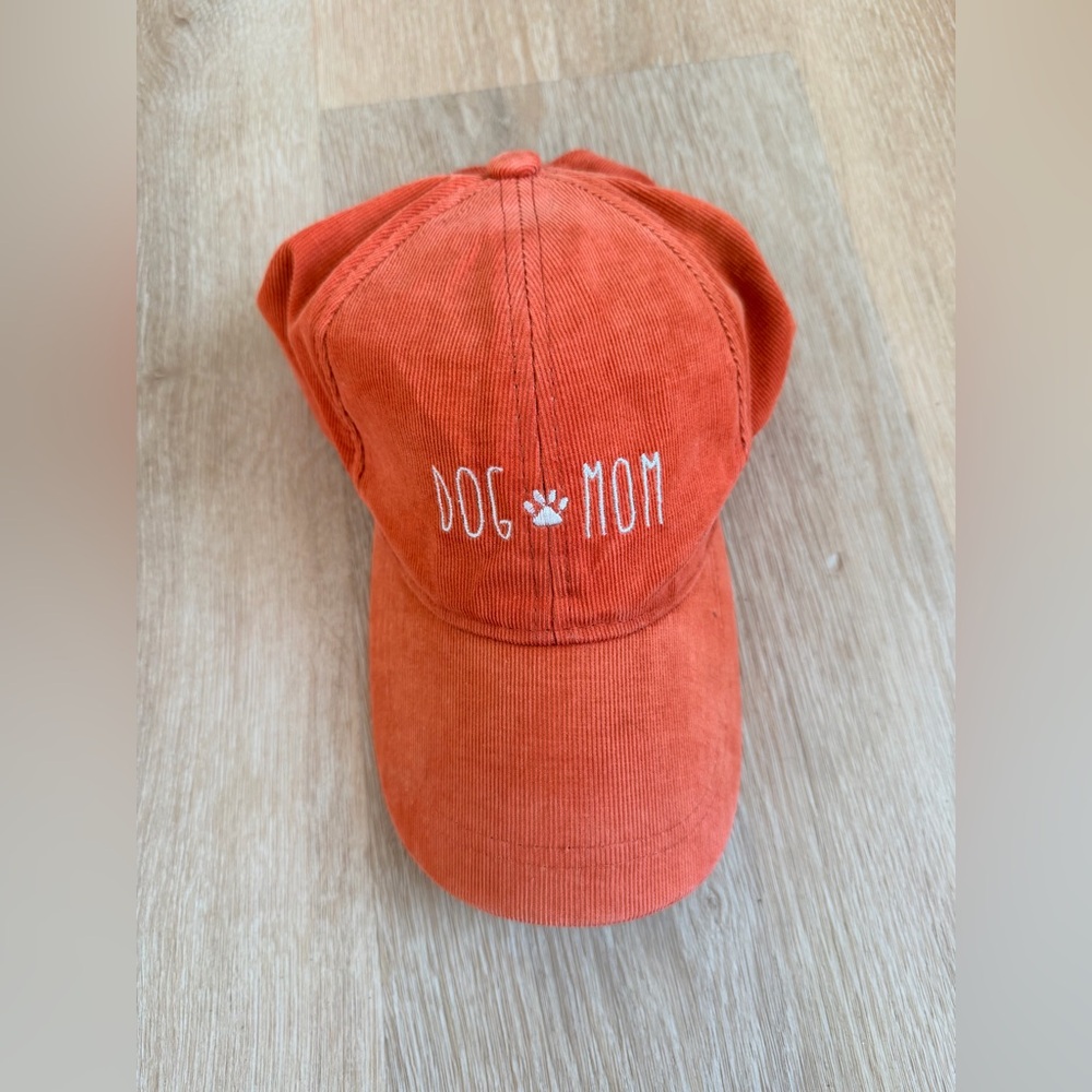 Altar’d State “Dog Mom” Strapback Hat – Burnt Orange – Women’s Baseball Cap